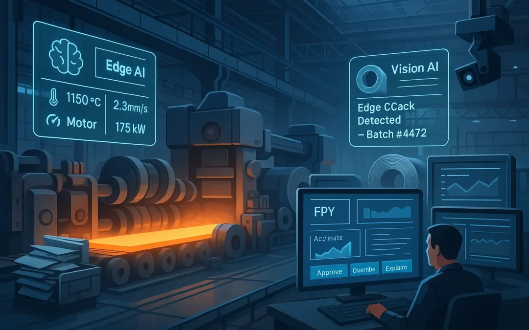 AI Optimization in Steel Manufacturing