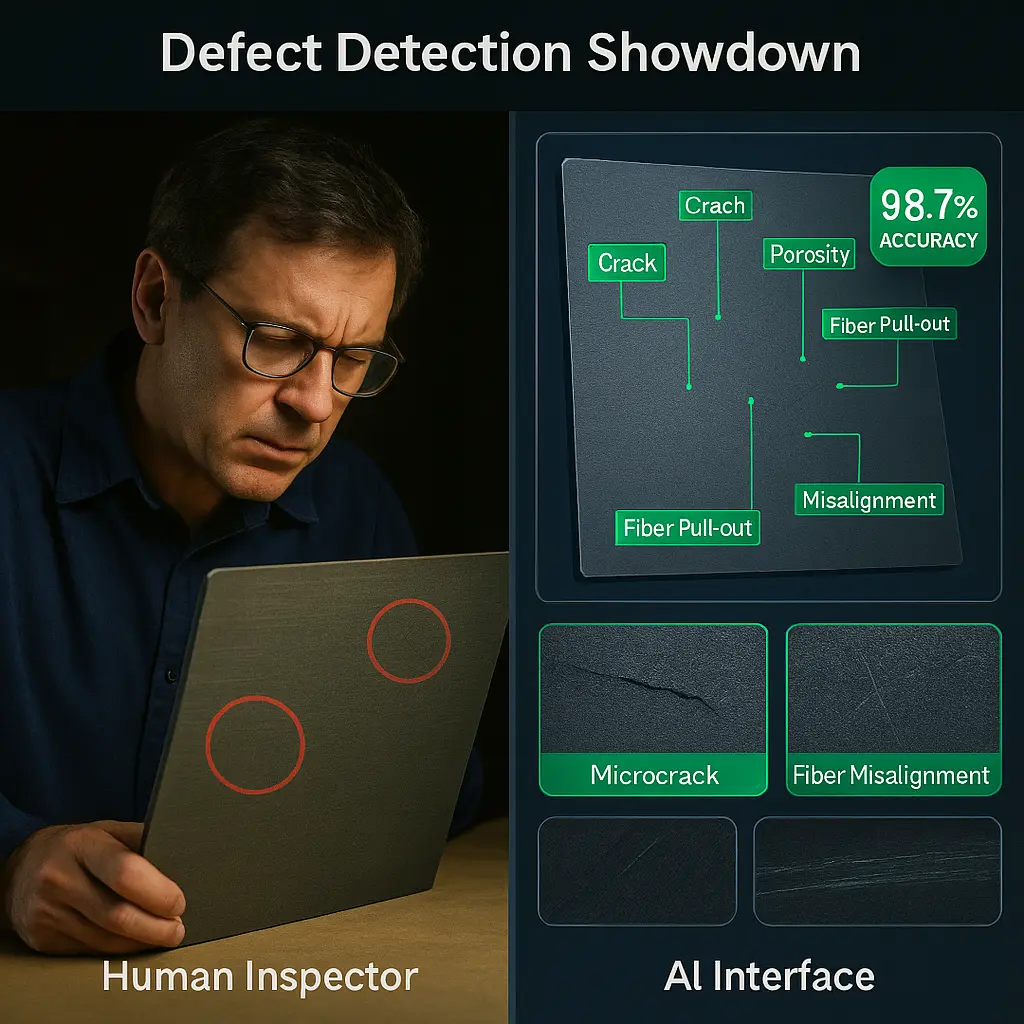 Visual QA with AI in Composites