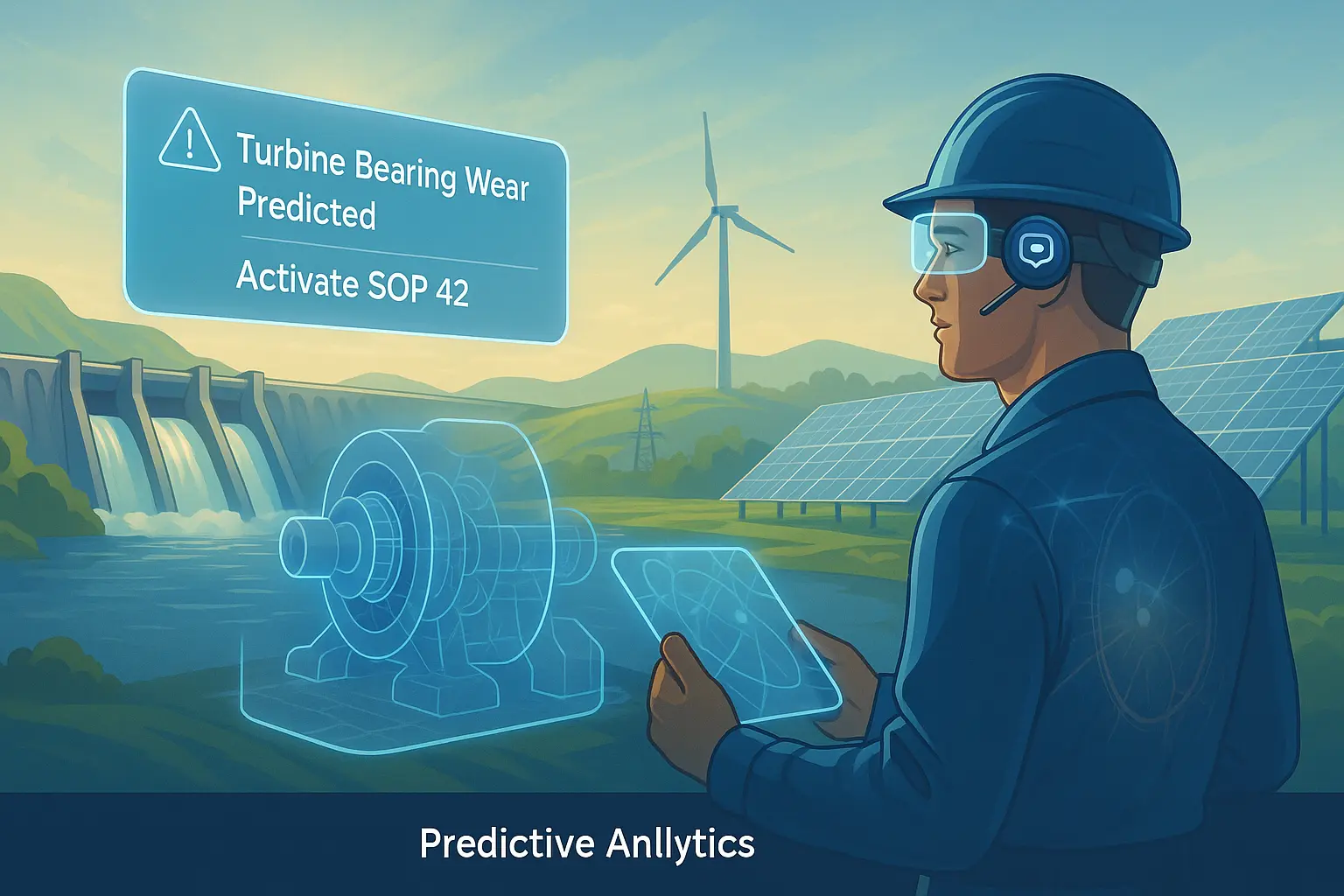 Agentic AI for Power Utility Autonomy